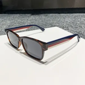 New Classical Square Men Sunglasses High Quality designer shades TR90 acetate frame good price sunglasses