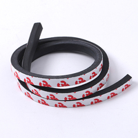 Bandes d'étanchéité auto-adhésives en mousse de silicone de type D/E/P/I pour isolation phonique et anti-poussière