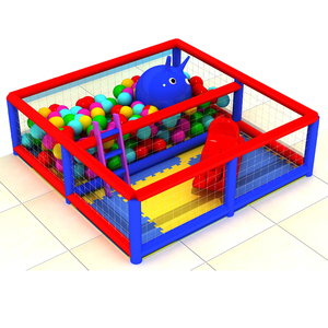 Aire de jeux intérieure pour enfants à succès, équipement de jeu souple, <span class=keywords><strong>zone</strong></span> de jeux intérieure personnalisée pour enfants avec balançoire, toboggan et trampoline - Product Image 4