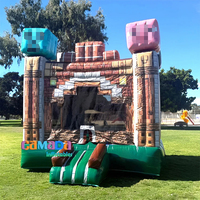 Château gonflable commercial en PVC pour location événementielle