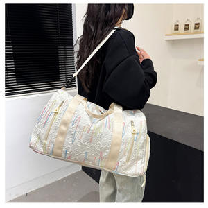 Sac de sport unisexe RUIQUWIN en tissu Oxford léger de haute qualité 20-35L avec compartiment sec/humide et pochette pour trolley - Product Image 4