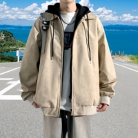 Veste pour homme, Manteau à chaîne pour homme, à capuche, Veste tendance pour homme automne-hiver, Vêtements pour homme, Veste personnalisée pour l'hiver