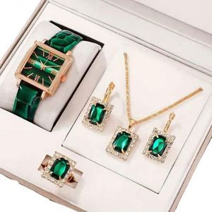 Relojes Mecánicos Nuevos para Mujer, Reloj de Cuarzo Verde, Set de Regalo, Productos de Tendencia 2026, Proveedor Mayorista en Línea - Product Image 1