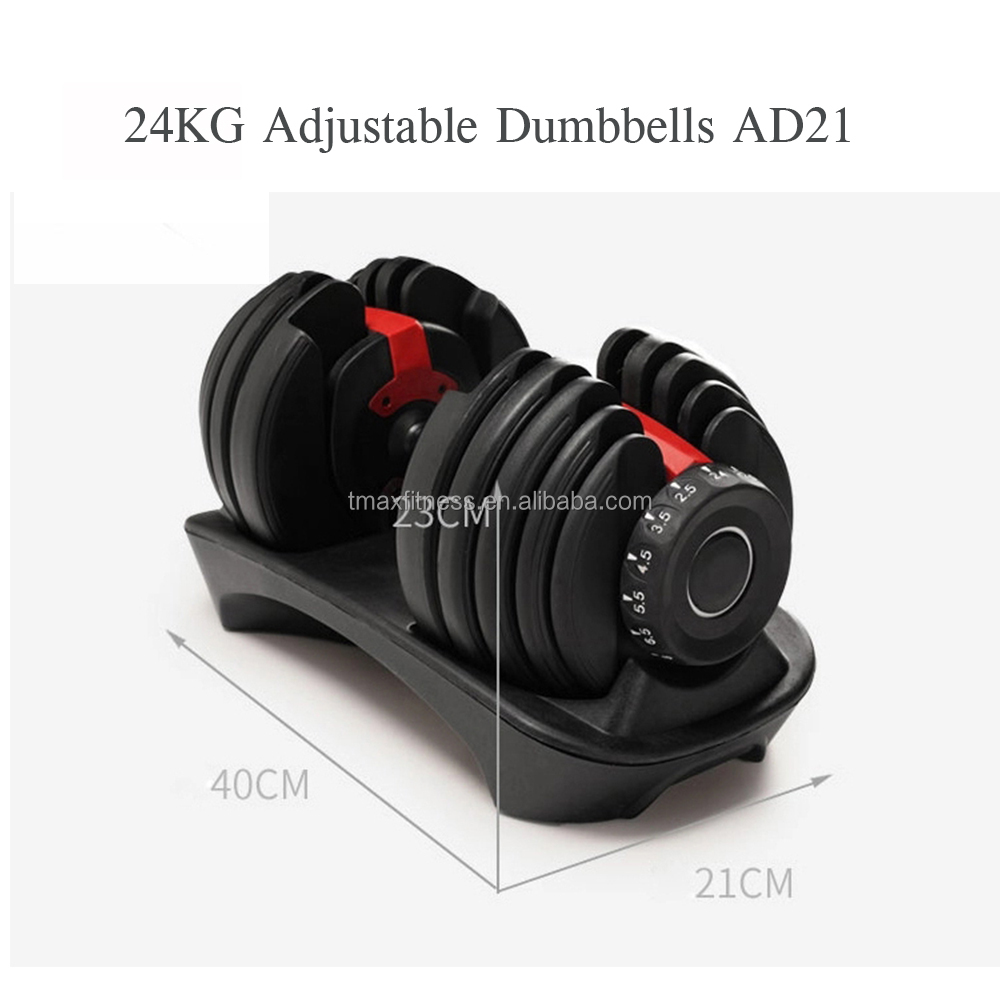 24KG 40KG Adjustable Dumbbells Workouts Exercises