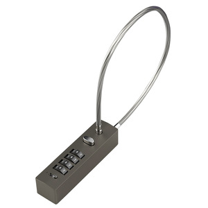 Candado de Cable de Acero Suave Zhan Hanlai Weishi de 5 mm de Grosor, Antirrobo y Anticorte para Portátiles, Bicicletas y Puertas de Armarios - Product Image 5