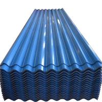 26 Gauge 8 Fuß Vorlackierte Gewellte GI-Farbige Dachbleche