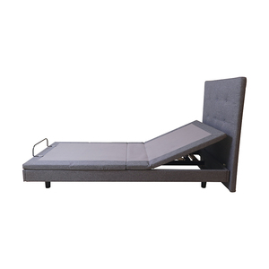 2023 Thiết Kế Mới Nhất Điện Thông Minh Khung Giường Với Đầu Nghiêng Massage Không Trọng Lực Kép USB Sạc Có Thể Điều Chỉnh Giường - Product Image 4