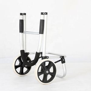 Tianyu G-01 xách tay gấp hai bánh giỏ mua hàng với thép & Khung nhôm PP lưới giỏ - Product Image 4