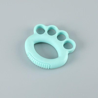Entrenador de Fuerza Portátil de Silicona con Forma de Pata de Oso, Ejercitador de Dedos para Entrenamiento de Antebrazo y Muñeca, Fitness