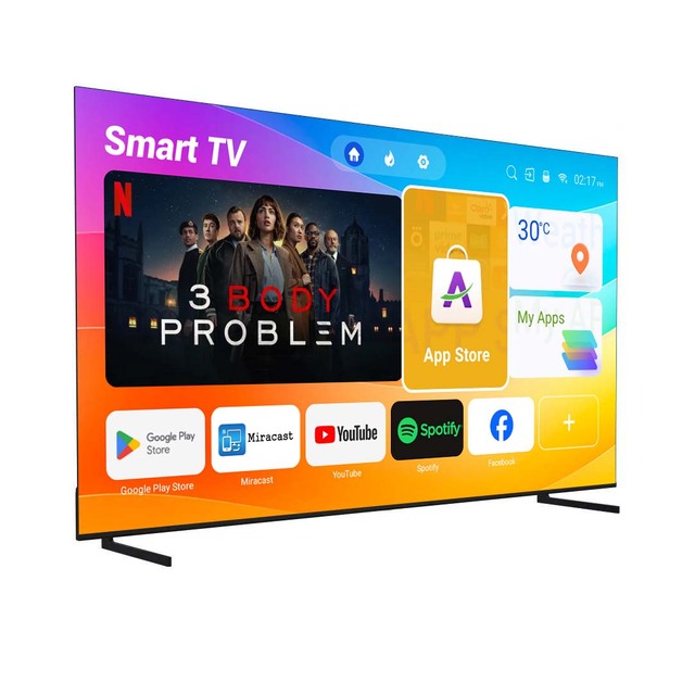 Factory OEM Smart LED TV 32 Inch HDTV Television for Home Use