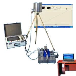 ASTM1911-98 Lab Automatic Skid Resistance Tester Dynamic Rotational Coefficient of Friction Tester