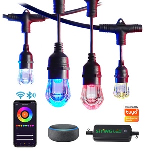 Tira de luces led inteligente con wifi para decoración de fiestas, tira de luces led de 24 pies, 36 pies y 48 pies, RGB, CCT - Product Image 6