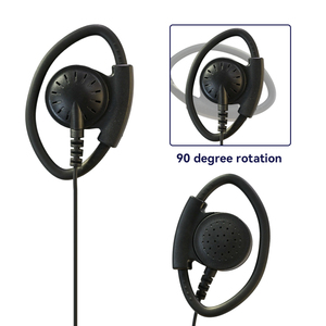 Casque de type Q à 2 broches ET-ERQA10 avec écouteur PTT pour la série Baofeng, CP1660 CP1200 TK-2107 TK-3107 TC-508 TC-518 Radio portable - Product Image 2