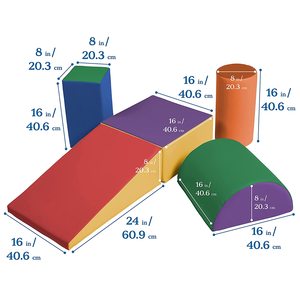 Soft Scape Play time and Climb set da gioco multiuso in schiuma morbida - Product Image 4