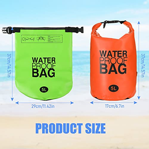 Ocean Pack - Bolsa Impermeable de PVC, 2L, 3L, 5L, 10L, 15L, 20L, 30L, Mochila Impermeable - Product Image 3