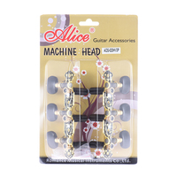 Claviers d'accordage pour guitare acoustique classique Alice AOS-020HV3P 2 pièces (G&D) 3+3 mécaniques