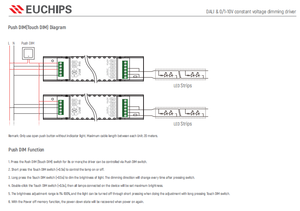 Fuente de Alimentación LED DALI Euchips LCP150AD-1H24V 150W 24V DC, Entrada 220-240VAC, Eficiencia 80-89% - Product Image 6