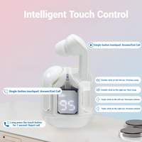 Nouveaux Écouteurs TWS Air31 2026 Sans Fil Intra-Auriculaires avec Affichage Numérique de la Puissance, Personnalisation du Logo Air31
