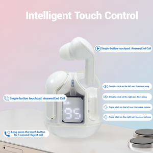 2026 Nuevos Auriculares TWS Air31 Inalámbricos Intraaurales con Pantalla Digital de Energía y Logotipo Personalizado Air31 - Product Image 4