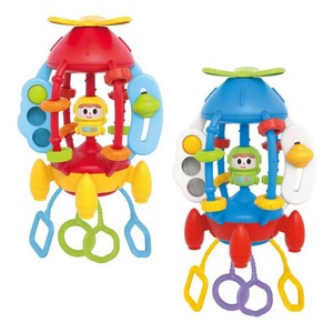 Jouet sensoriel pour bébé <span class=keywords><strong>Rocket</strong></span>, jouet d'activité en silicone avec cordon à tirer pour le développement de la motricité fine des nourrissons, jouet Montessori pour tout-petits - Product Image 1