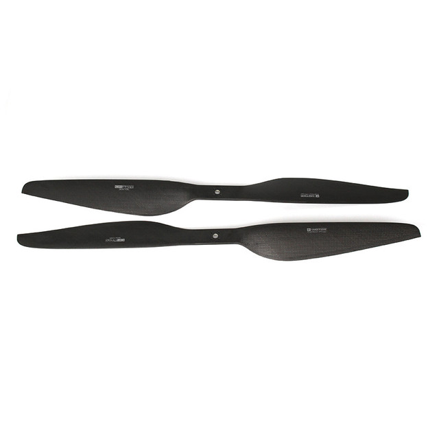 New T-MOTOR P26*7.8 Waterproof Black Polished Carbon Fiber Low Noise 26inch Uav Big 18kg Drone Propeller for UAV FPV