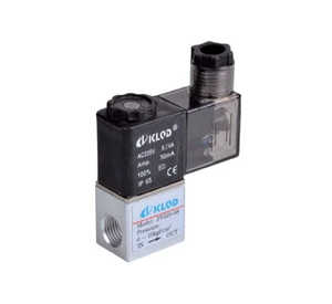 โซลินอยด์วาล์วน้ำ2/2อากาศแบบปิดวาล์วแบบ2V แบบปกติ - Product Image 4