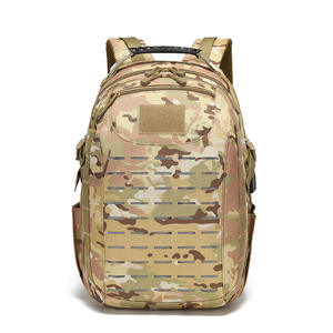Sac à dos tactique d'assaut 45L découpé au laser avec fermeture à glissière OEM pour le camping, la randonnée et la mode - Product Image 4
