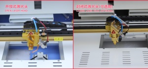 Máquina de grabado láser de escritorio eléctrica 3020 CO2 40W/50W para madera/papel/PVC/sello - Product Image 3