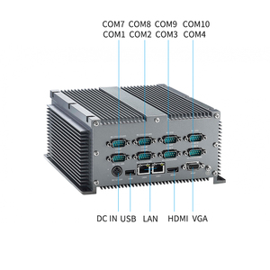 Celeron-ordenador industrial integrado sin ventilador, compatible con 1 tarjeta PCI bus win <span class=keywords><strong>XP</strong></span> XPE win 7 linux, 1007U/1037U - Product Image 4