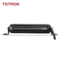 Nouvelle barre lumineuse LED à faisceau blanc de 7 pouces 4x4 tout-terrain, design fin, boîtier en aluminium moulé sous pression, 2520 lm, haute luminosité, pour pare-chocs avant de voiture
