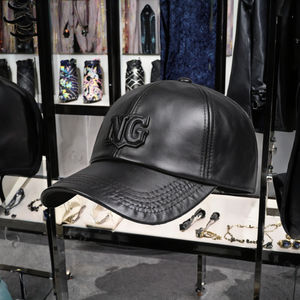 Casquette de baseball en cuir chaude automne-hiver, style hip-hop snapback, mode homme femme, sport décontracté, casquette papa, motif lettres, modèle courant - Product Image 3