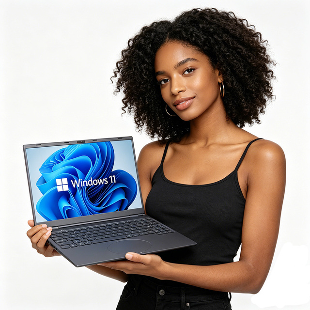 Best Price New Ultrabook 16" Intel  I3-8109U Touch Screen Laptops 16G RAM 512G SSD Laptops WIN11 Narrow Bezel Face ID Notebook