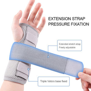 Attelle de poignet médicale personnalisée OEM pour syndrome du canal carpien, support orthopédique réglable, stabilisateur de main, vente en gros en usine - Product Image 1