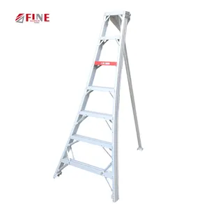 EN131 Orchard Picking Reinforcement Widen Step Harvest Tripod Fruit Ladder