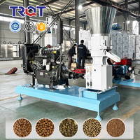 Machine à granulés d'aliments pour animaux, granulateur d'aliments pour poulets, canards, porcs, vaches, machine de traitement des granulés d'aliments pour animaux
