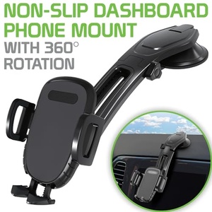 2 in 1 Universal Air Vent 360 Degree Dashboard Certified 15W Fast <b>Charging</b> Car <b>WIreless</b> Charger <b>Phone</b> <b>Holder</b> - Product Image 3