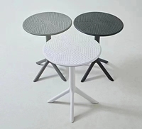 Mesa de Plástico Moderna de Polipropileno para Restaurante o Cafetería en Venta