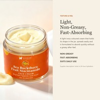 Crème pour le visage à la Niacinamide et à l'argousier de NOYEON Naturals, 60g, sans parfum, éclaircissante, OEM ODM, étiquette privée