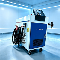 Pembersih Laser Genggam Berpendingin Air PCT-2000W, untuk Pembersihan dan Penghilangan Karat, Cocok untuk Baja Karbon dan Baja Tahan Karat