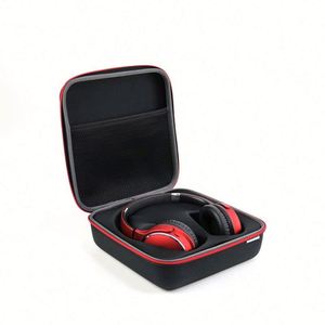 Customized Portable Headphone Carry Case Black Hard <b>PC</b> Material Durable Protection Shockproof <b>Wireless</b> Gaming Earphones EVA - Product Image 1