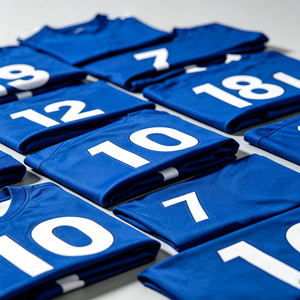 Venta al por Mayor de Camisetas de Fútbol Auténticas de la Temporada 25/26, Calidad Tailandesa OEM, Personalizadas, Premium, Cortas, 100% Poliéster, <span class=keywords><strong>Madrid</strong></span>, <span class=keywords><strong>Chelsea</strong></span> - Product Image 1
