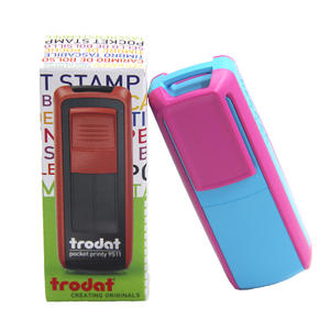 Zhuoda 9511 Material <span class=keywords><strong>de</strong></span> sellado plano pequeño colorido <span class=keywords><strong>Bolsillo</strong></span> <span class=keywords><strong>de</strong></span> solapa portátil fácil <span class=keywords><strong>de</strong></span> llevar Capítulos <span class=keywords><strong>de</strong></span> sello <span class=keywords><strong>de</strong></span> tinta <span class=keywords><strong>de</strong></span> retorno al por mayor - Product Image 3