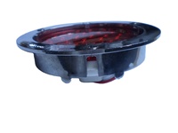 12 voltios 24 voltios 24 LED Coche Luces traseras redondas Luz de señal de giro ATV Reflectores LED Indicador de camión Luces de advertencia