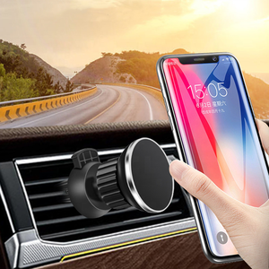 360 supporto per <span class=keywords><strong>telefono</strong></span> cellulare con presa d'aria magnetica rotante per auto per supporto per presa d'aria per auto supporto per auto con magnete con Logo personalizzato - Product Image 1