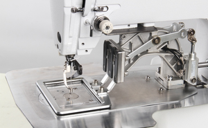 Machine à coudre électronique à grande vitesse RONMACK RM-430D-9060 à plat, à une aiguille, pour point de recouvrement et motifs de surpiqûres - Product Image 2