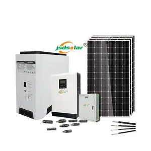 Jinsdon tüm set lityum iyon batarya güç güneş jeneratör 20kw güneş paneli sistemi için 12kw 15kw 16kw 18kw ev aletleri