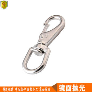 คาราไบเนอร์สแตนเลสอย่างดีสำหรับใช้งานกลางแจ้ง พร้อมระบบปลดเร็ว ห่วงกุญแจแบบสปริงนิรภัยสองชั้น คาราไบเนอร์สำหรับแจกเป็นของพรีเมียม - Product Image 2