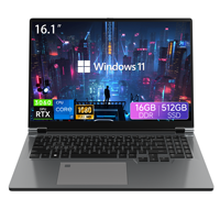 Laptop da Gaming con Processore Intel Core I7 di 13a Generazione, 10 Core, 16GB di Memoria DDR4, SSD da 512GB, Scheda Grafica Dedicata RTX3060, Display 144Hz, Retroilluminazione RGB, Windows 11
