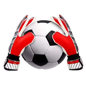Guantes de <span class=keywords><strong>Portero</strong></span> Profesionales de Látex, Nailon y PU para Adolescentes, Coloridos, Protección para las Manos para Entusiastas del Fútbol Escolar - Product Image 1