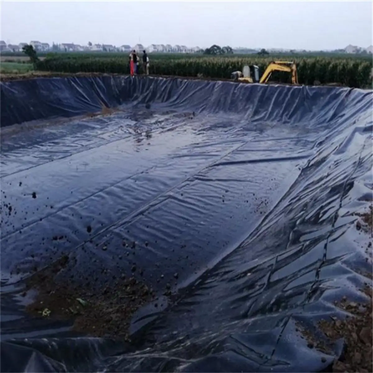 HDPE 2mm 원형 연못 라이너 농업 태국의 양식을위한 HDPE 기막 어장